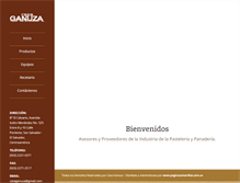 Tablet Screenshot of casaganuza.com